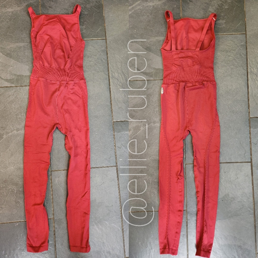 Free People Movement Good Karma High Neck Onesie (XS/S)